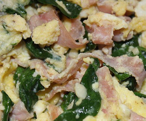 clean eating breakfast cleaneatingegghammushroomscramble