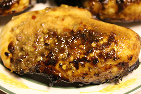 clean eating orange grilled chicken